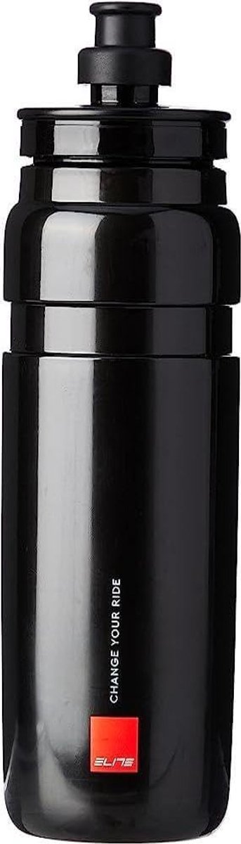 Uniseks vliegenwaterfles 750 ml - Zwart