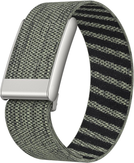 Bracelet de rechange en nylon FFO2World pour Whoop 5.0 (Grijs vert) | Bracelet confortable et pratique