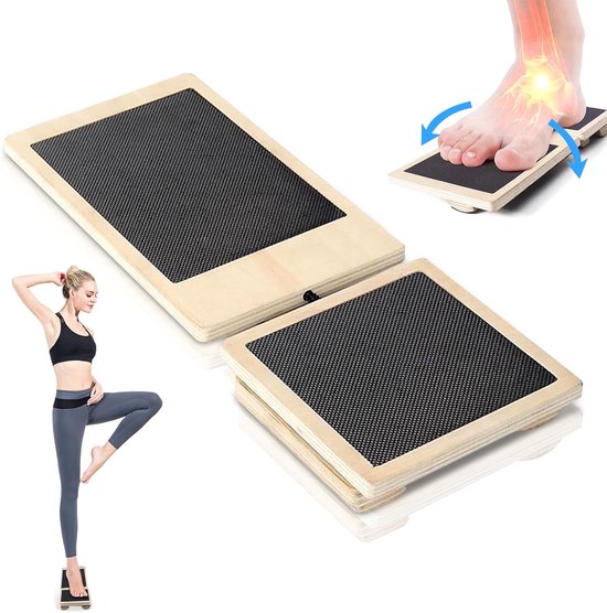 Balance Board, Balansbord, Twist Board Zwart, Yoga en Pilates | ORANGE GYM