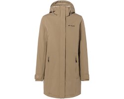VAUDE Women's Skomer Wool Parka II, Jas, Regenjas, outdoorJas, Regenjas, met kap, Hardshell Jas, Regenjas, waterdicht, Dames, Outdoorjas