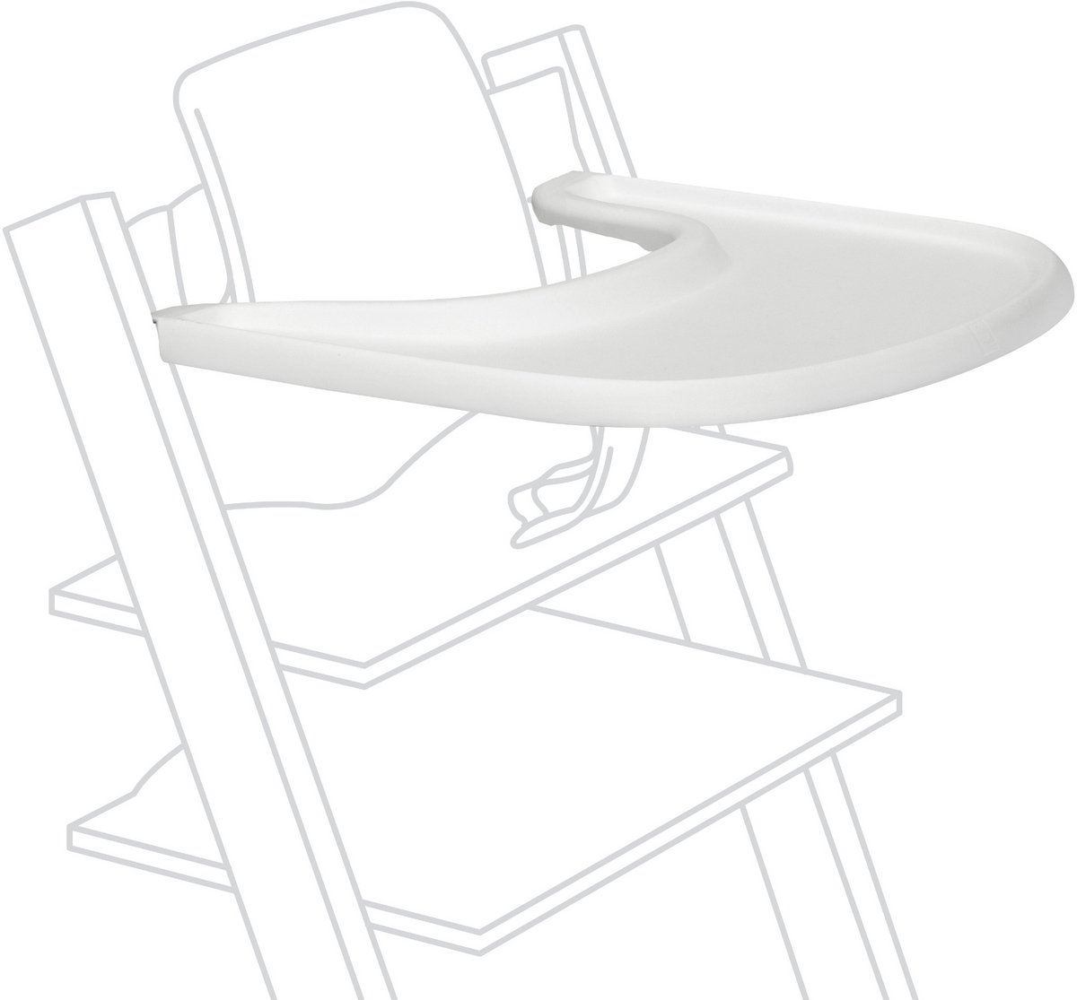 Stokke Tripp Trapp Eetblad - Wit
