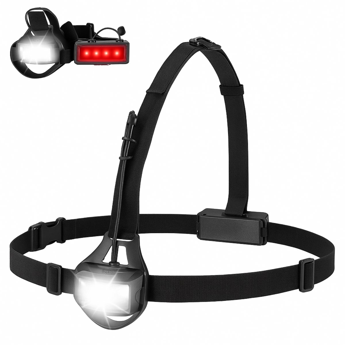 Oneproduct Hardloopvest met LED-verlichting - Oplaadbaar