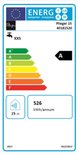 Energie-etiket voor Plieger 15 boiler met energielabel A en geluidsniveau 15 dB.