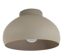 Plafonnier EGLO Mogano 2 - E27 - Ø 28 cm - Couleur Sable/Beige