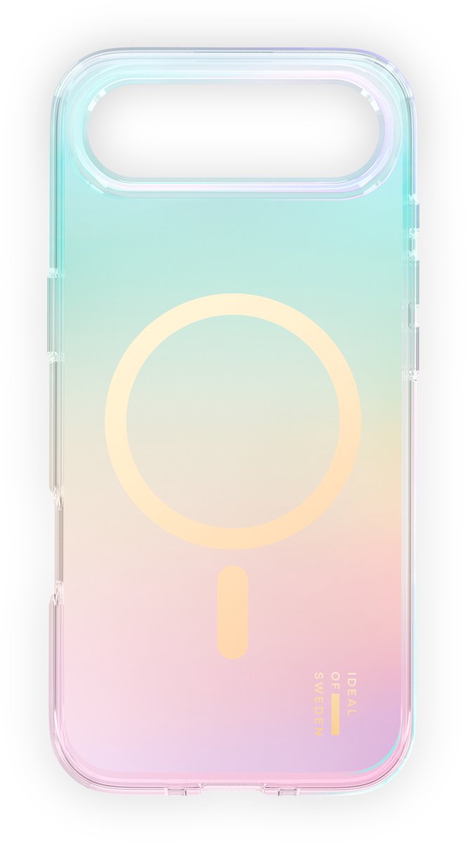 iDeal of Sweden Clear Case met magnetische ring geschikt voor iPhone 17 Air Shimmer
