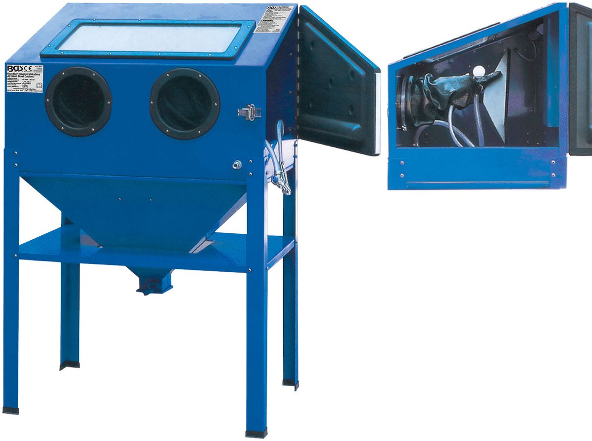 BGS Pneumatische zandstraalketel, groot