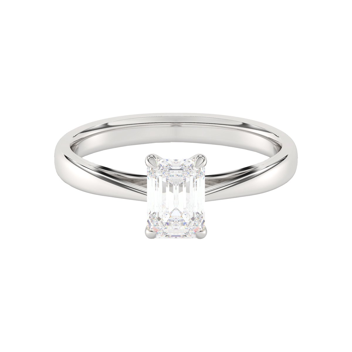Diam Addict Ring 585 Weißgold mit im Labor gezüchteten Diamanten