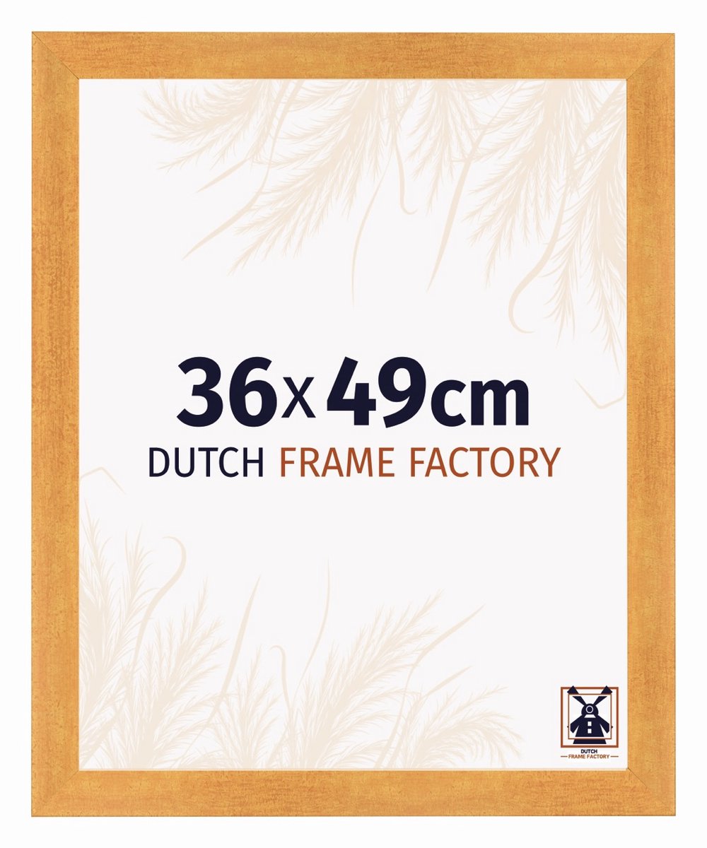 Dutch Frame Factory Fotolijst 36x49 cm - MDF - Oranje - Praag
