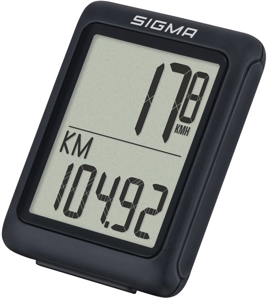 Sigma Fietscomputer – BC 8.0 WL ATS Zwart – draadloos