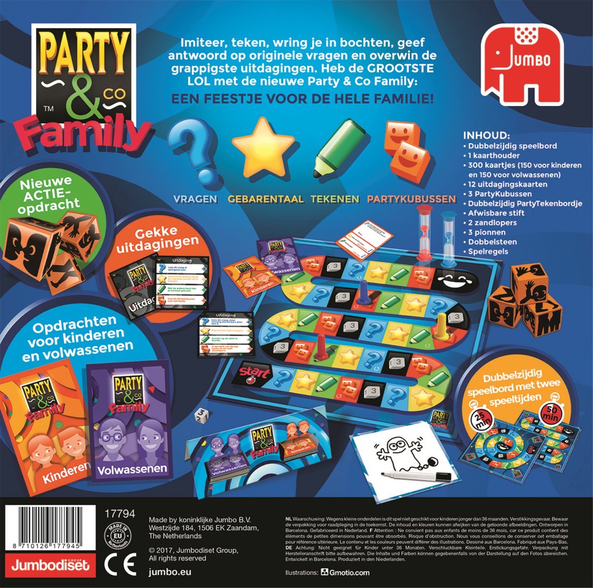 Party & Co. - Family - Bordspel voor families - Vanaf 8 jaar - Partyspel - Actiespel — afbeelding 20