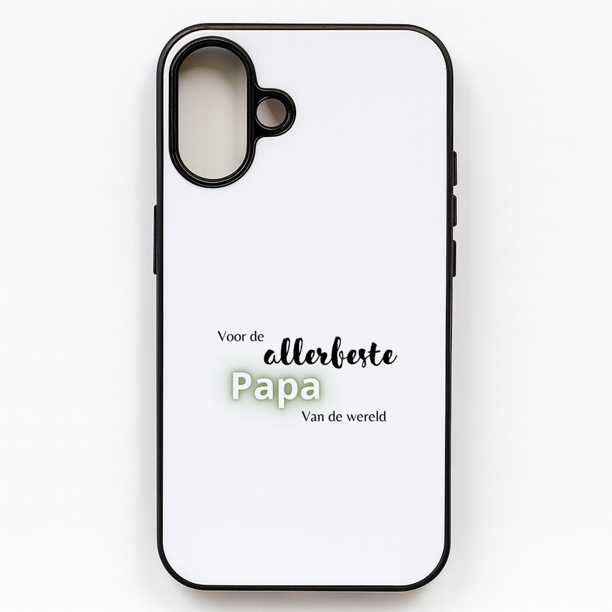 Hacebo® - voor de allerbeste papa van de wereld telefoonhoesje - de beste vader - telefoonhoesjes - vader cadeautjes - vaderdag - verjaardagscadeau - verjaardag - cadeau - geschenk - kado - gift - hoesje geschikt voor iPhone 16