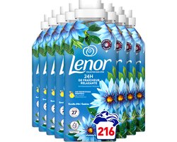 Lenor Wasverzachter Zeebries - 8 x 27 Wasbeurten - 8 x 567ML