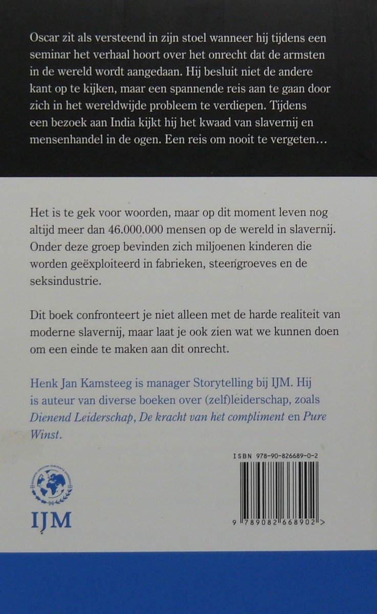 Een Plaag van geweld - back cover