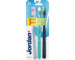 Jordan Tandenborstel Clean Smile Soft - 3 x 3 - 9 stuks