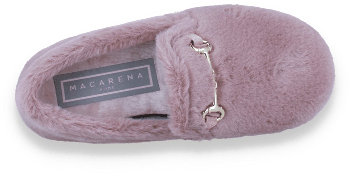 Macarena Dames Pantoffel Roze | Rose | Maat: 40