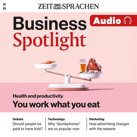 Business Englisch lernen Audio – Health and productivity - cover