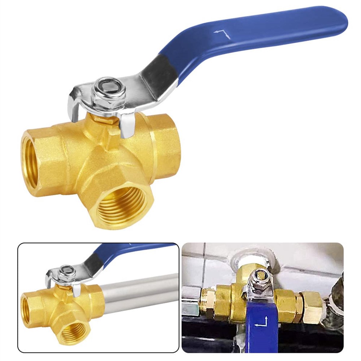 Kogelkraan, Kogelkraan DN15 DN20 DN25 DN40 IP65 Waterdichte