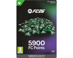 EA Sports FC 26 - FC Points 5900 - Xbox Series X|S/Xbox One - Currency - Niet beschikbaar in België