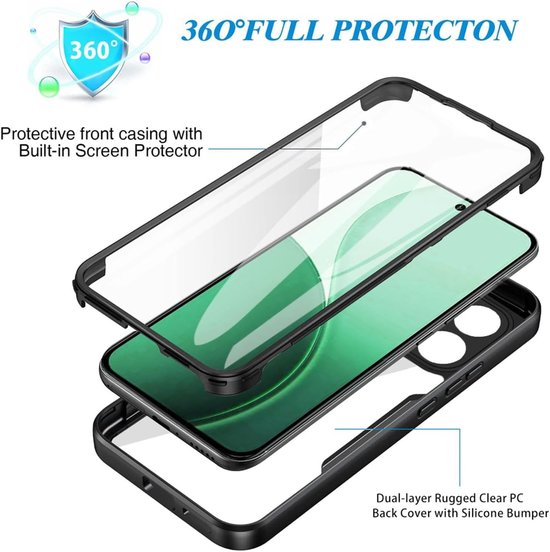 HONLEN 2 stuks screen protector voor OPPO Reno14 5G / OPPO Reno 14 5G 6