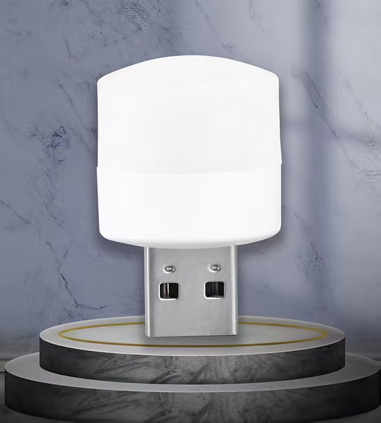 [Set van 12] Kindernachtlampje met stopcontact - USB-zuillamp met warm licht, in het stopcontact te steken van Merkloos — afbeelding 5