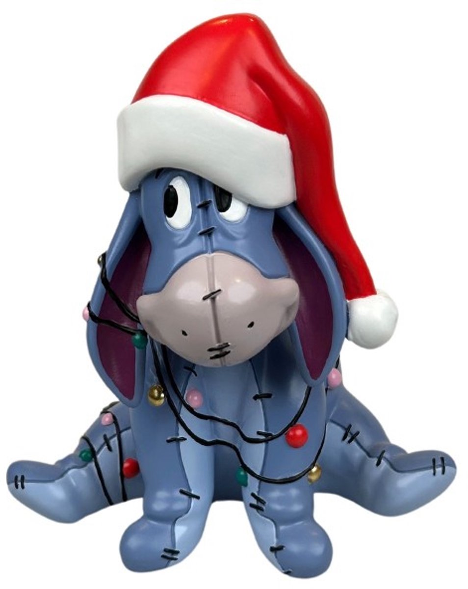 Beeld Disney Home 3D Statue - Eeyore Christmas