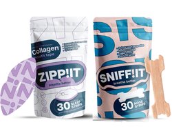 Beauty Bundel - Zippit® Collageen Mondtape & Sniffit® Neusstrips - Hoge dosis Collageen - Mouth tape - Mond Tape - Neuspleisters - Neusspreider - Anti snurk strips - Beter slapen