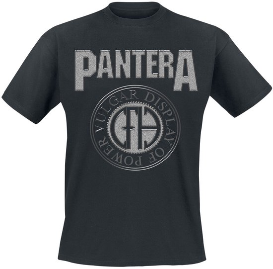 Pantera Vulgar Display Of Power Circle Heren T-shirt - zwart - XXL