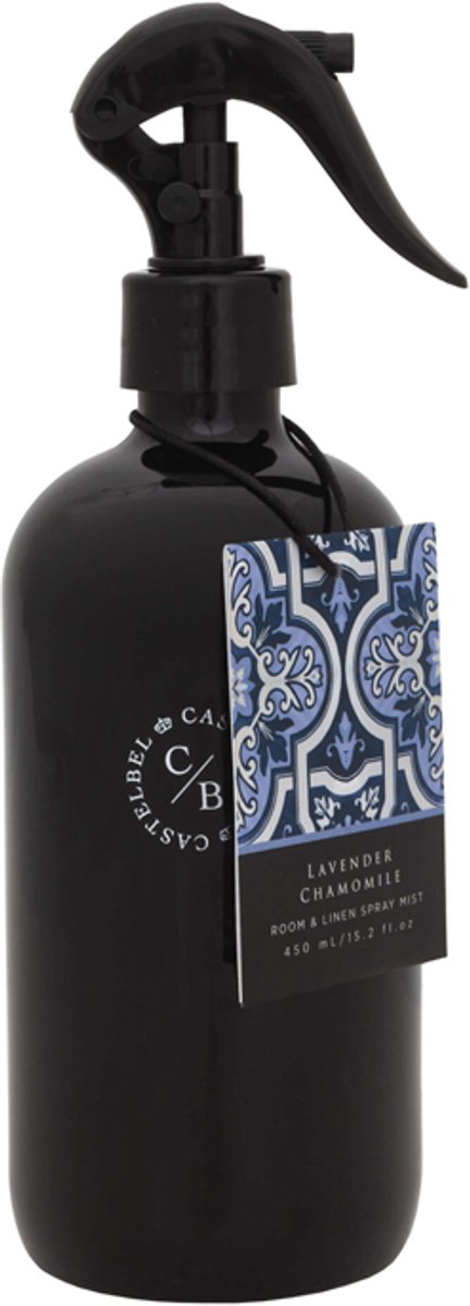 Castelbel - huisparfum & linnenparfum - spray - lavendel & kamille - 450ml - Portugal - glazen fles