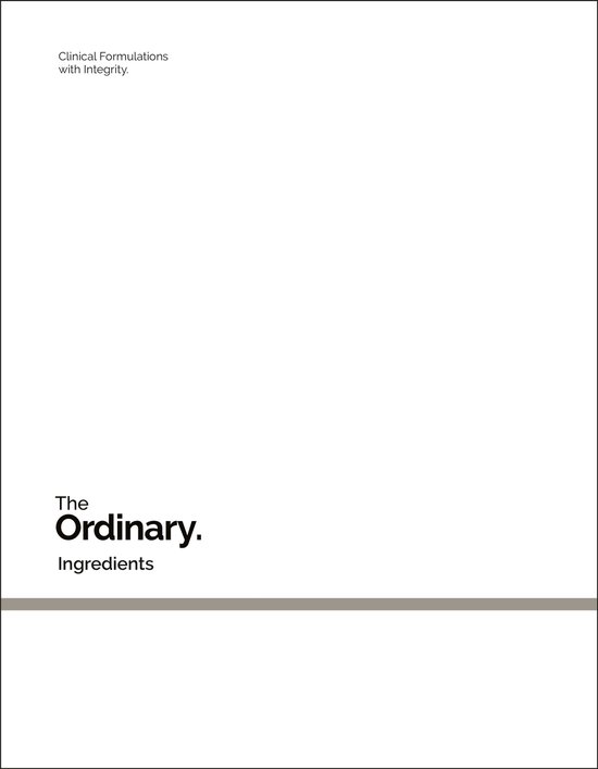 The Ordinary - cover