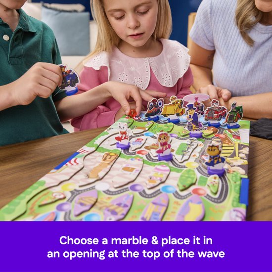PAW Patrol Magic Mountain spel - PAW Patrol-spel met Chase, Marshall, Skye, Rubble en meer, makkelijk activiteitenspeelgoed voor kinderen, plezier voor kinderen en gezin, 2-6 spelers