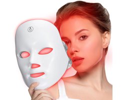 Good4You LED Gezichtsmasker - Lichttherapie met 7 Kleuren en Timer