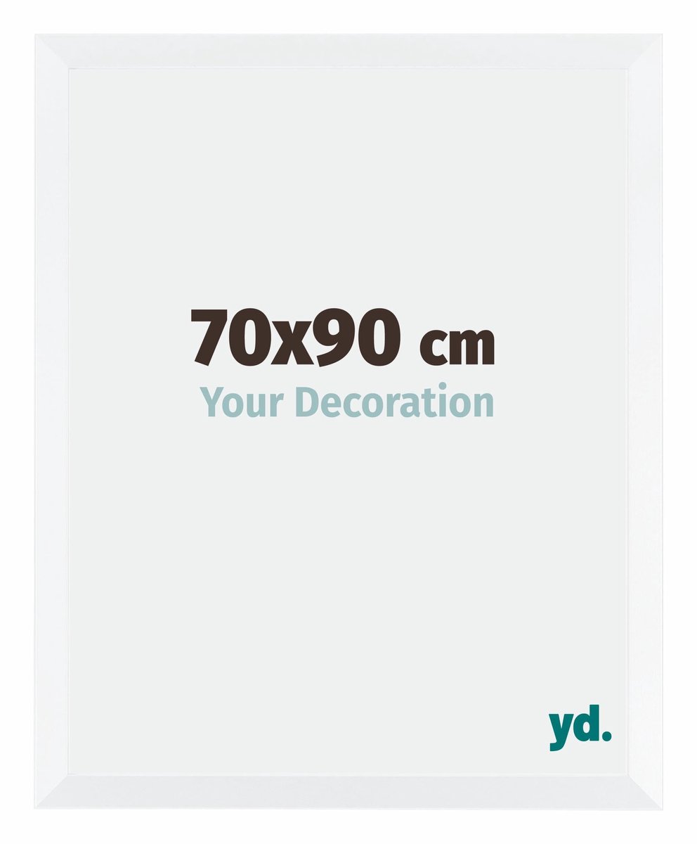 yd. Your Decoration - Fotolijst 70x90 cm - MDF - Wit Mat - Catania