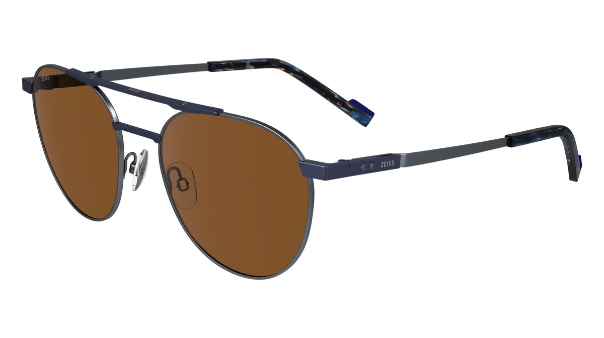 ZEISS ZS23137S 403 SATIN BLUE 53/19/145 MALE Zonnebrillen