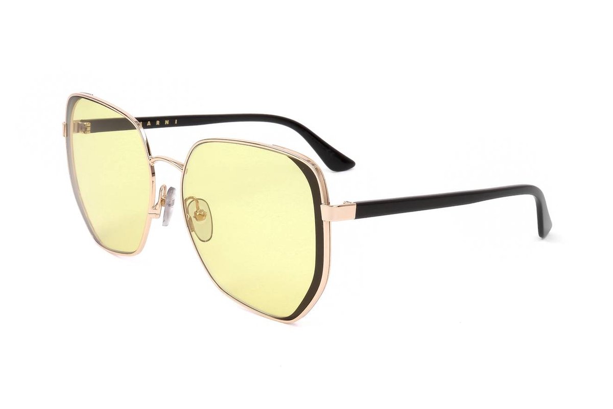 Marni ME114S 717 Zonnebril - Dames - Goudkleurig