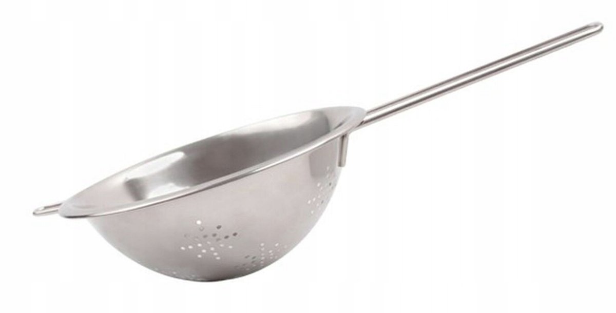 RVS vergiet 20 cm met handvatten - Tadar