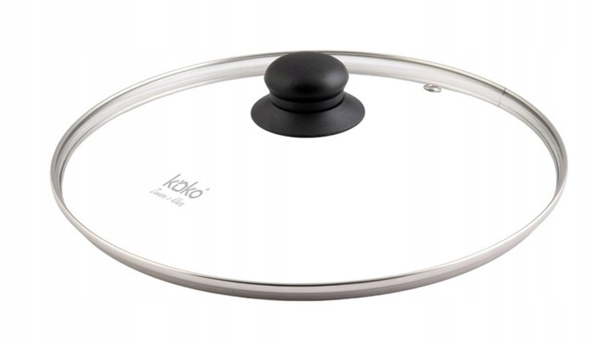 Glazen Deksel 20 cm voor Pan en Koekenpan - Universeel