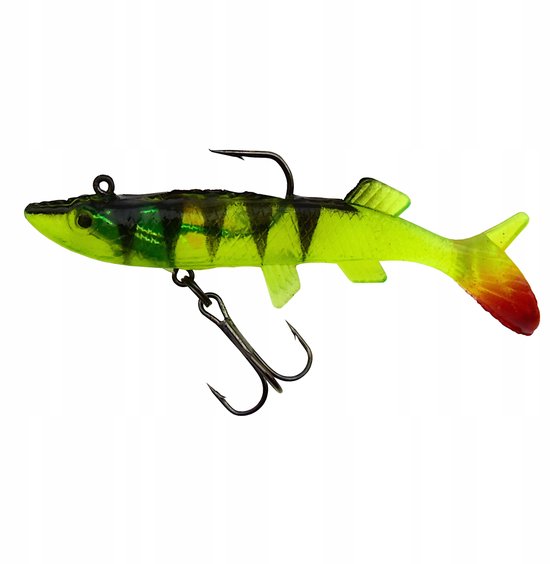 Miracle Fish Campyto 8cm 10g rubberen kunstaas - klaar in vis van Miracle Fish — afbeelding 2