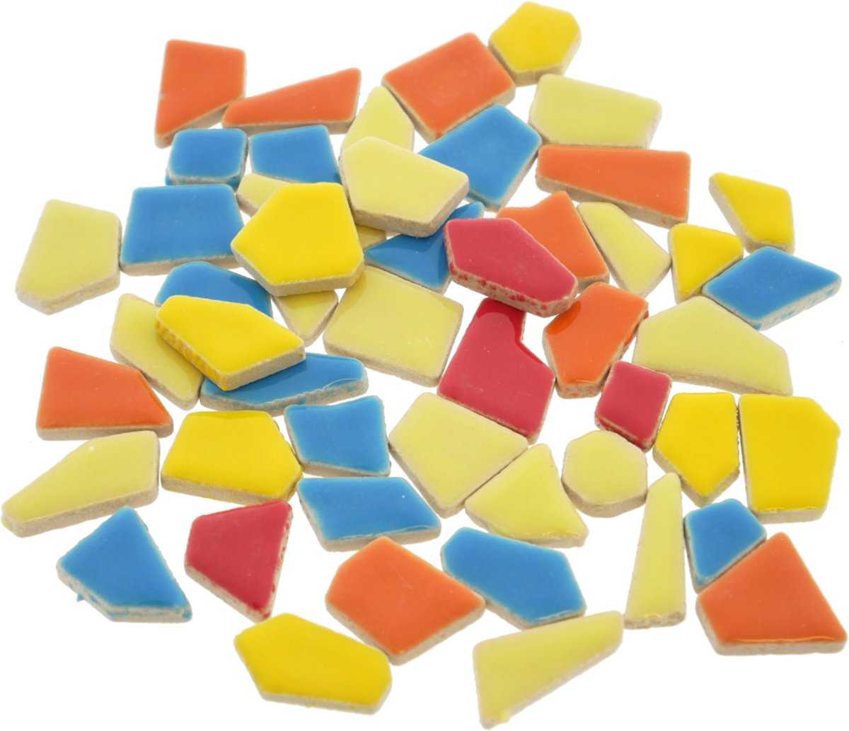 Colourful Mosaics mozaïek Flip Mini Mix Lima 100 gr - keramische steentjes.