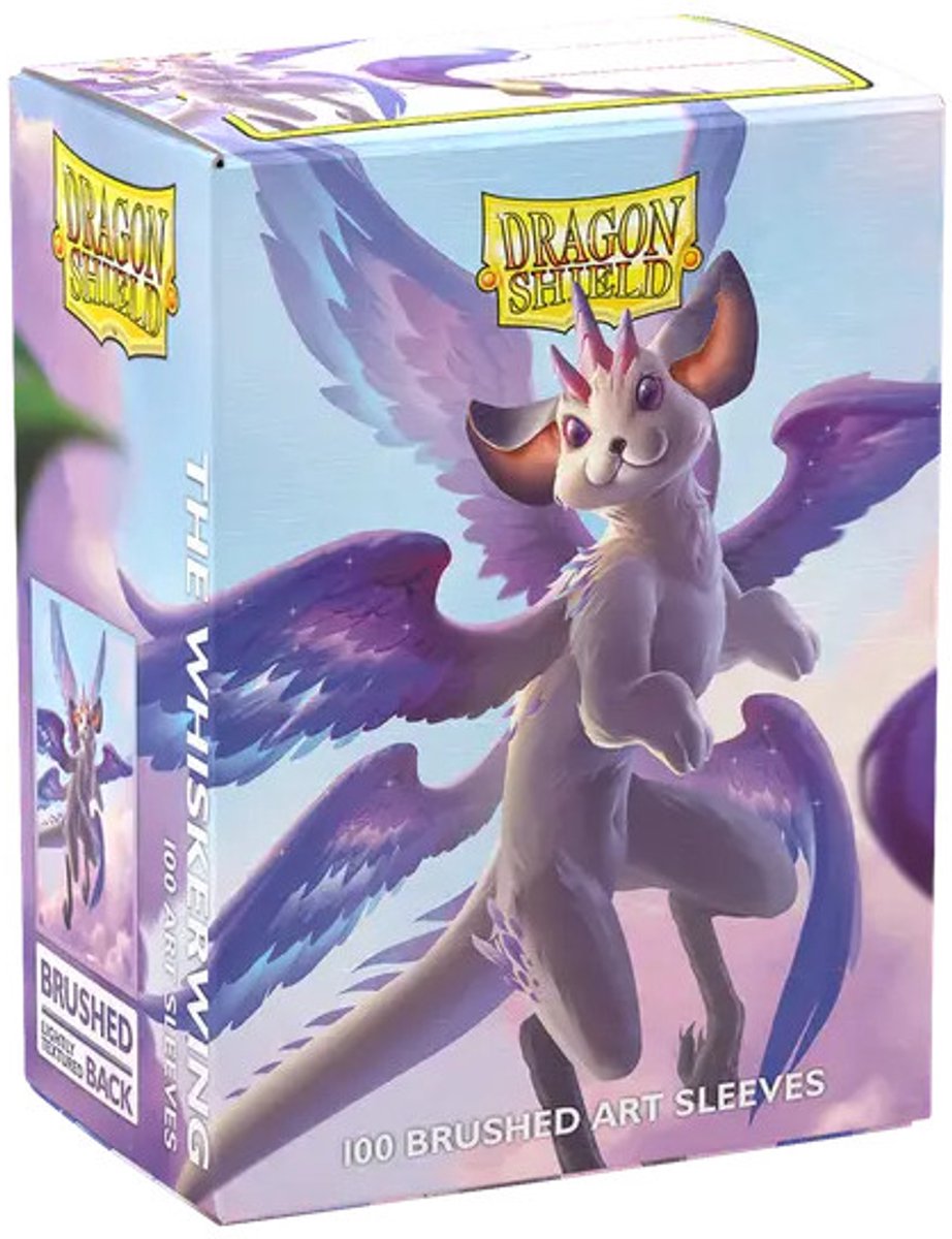 Dragonshield 100 Box Brushed Art Sleeves Whiskerwing