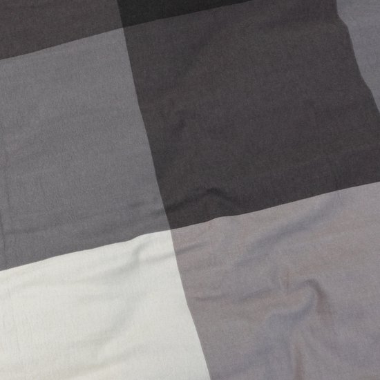 Luxueuze Terschellinger Flanellen Winter Dekbedovertrekset - Modern Blokpatroon - Voor Ultiem Comfort en Warme Nachten - 240x200/220 cm van Terschellinger — afbeelding 3