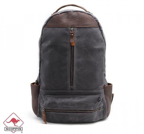 Sac à dos Scippis Pyrmont – Sac à dos en toile robuste