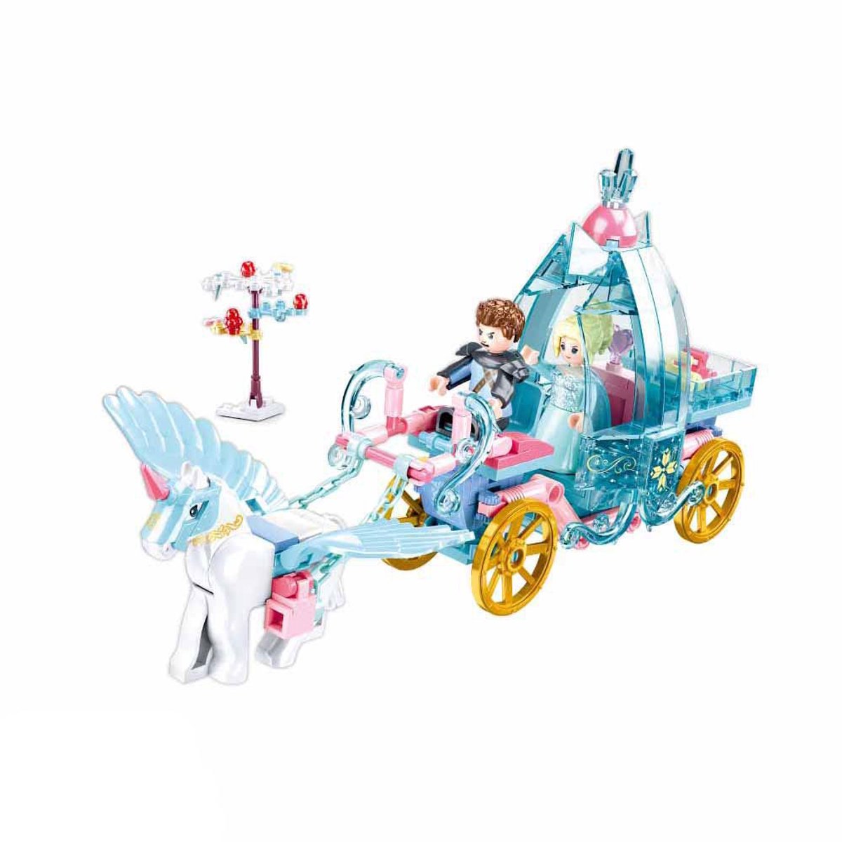 Sluban Fairy Tales Of Winter Carriage Bouwspel 191 Stukken Veelkleurig Kinderen