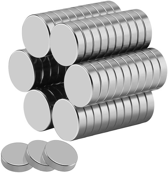 60Mm X 2Mm 1.5 Mm Zelfklevende Ronde Flexibele Mag