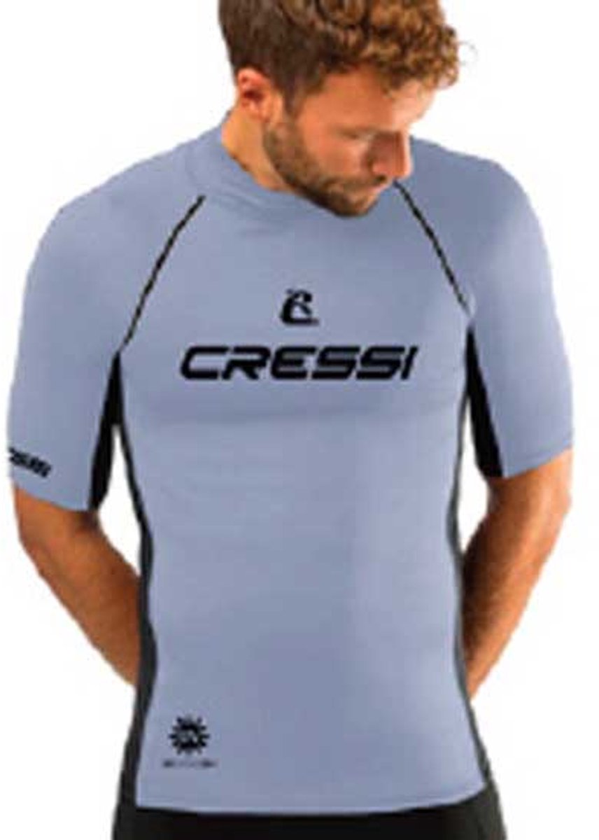 Cressi Spa Diving 2024 Rash Guard Met Lange Mouwen Grijs XL Vrouw