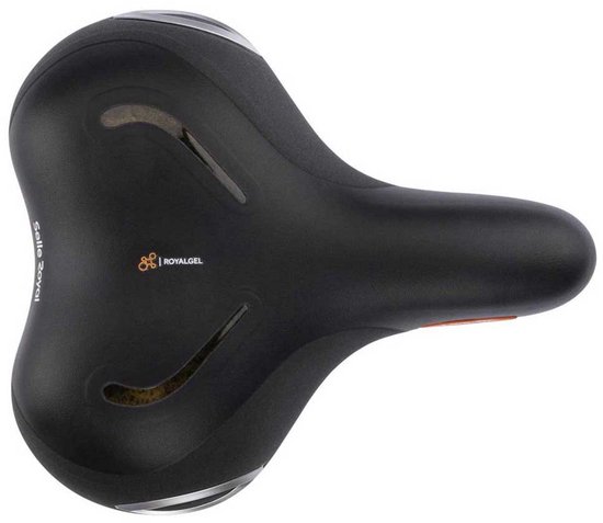 Selle Royal zadel Lookin Relaxed Stracciatella zwart