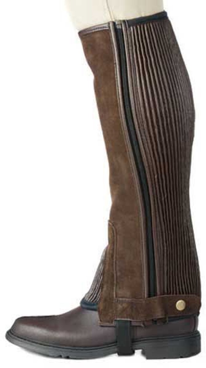 Lexhis Leather Split/ Halve Chaps M Bruin
