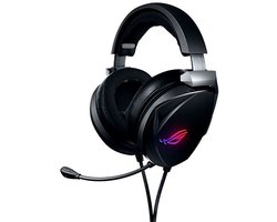 ASUS ROG Theta 7.1 Over Ear headset Gamen Kabel 7.1 Surround Zwart Ruisonderdrukking (microfoon) Volumeregeling, Microf