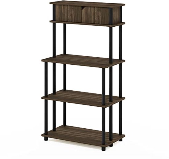 Industrieel 5-Tier Multifunctioneel Plank Display Rack met Metalen ...