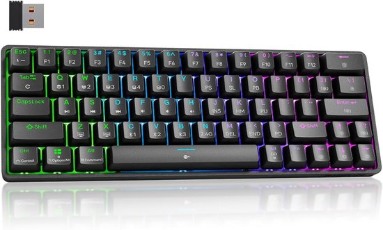 Mechanical Keyboard - Mechanisch Toetsenbord Gaming - Zwart