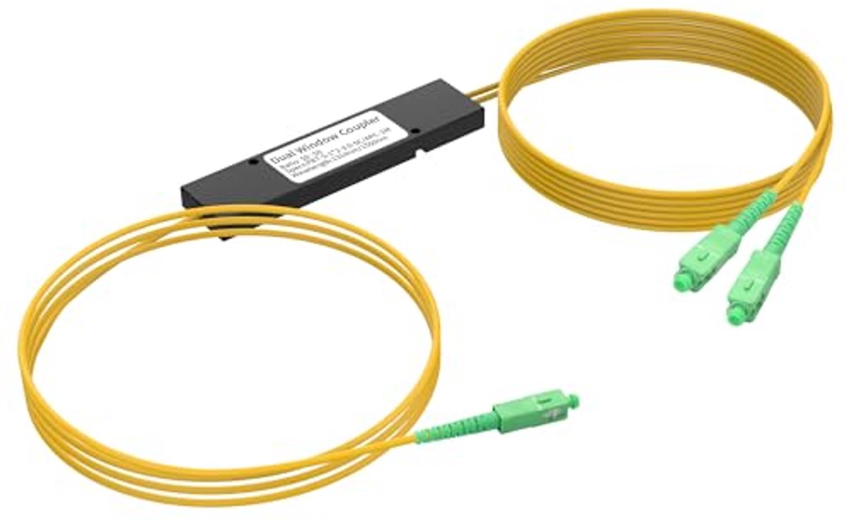 Optische Splitter SC/APC 1X2 Singlemode Fibrer Splitter Kabel 210 cm - Hoge Kwaliteit en Betrouwbaarheid